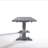Leventis Weathered Gray Finish Dining Table