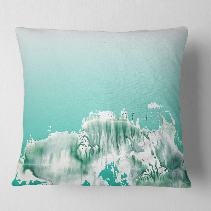 Coussin Auquamarine, 16" x 16"