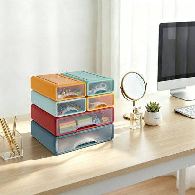 Loore Free Stackable Desktop Drawer Organizer