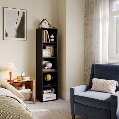 Narielle 11.8"W Narrow Bookcase
