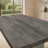 Cid Ari Dining Table, Rectangular Top, Gray