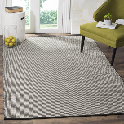 Cayman Hand Woven Cotton Geometric Rug