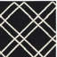 Tapis géométrique en laine et en coton tissé à la main et à plat Rodgers-753091075