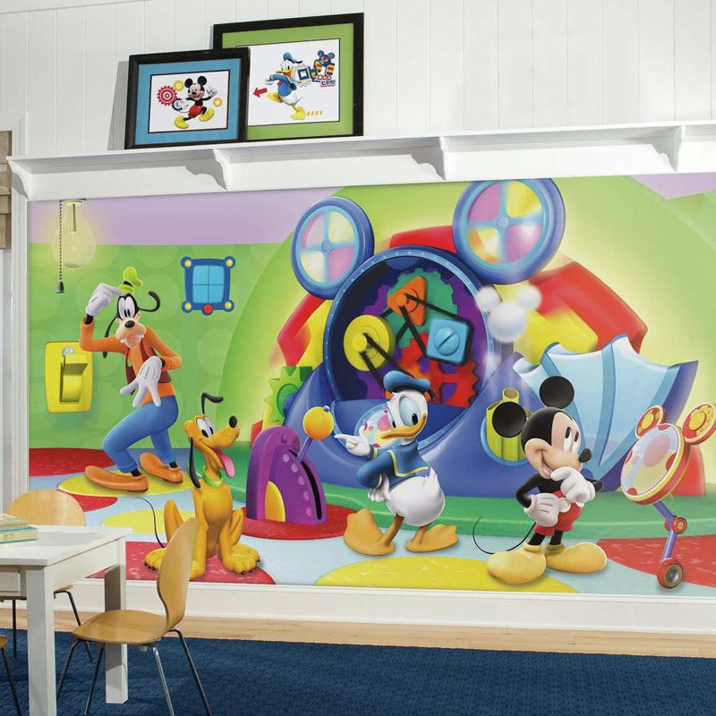 Murale Walt Disney Kids II Mcky Friends Clbhse