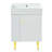 21.6" White Bathroom Vanity
