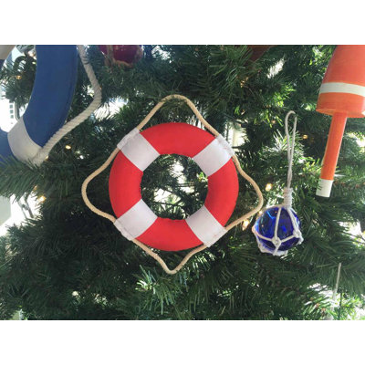 6'' Handmade Wood Holiday Shaped Ornament
