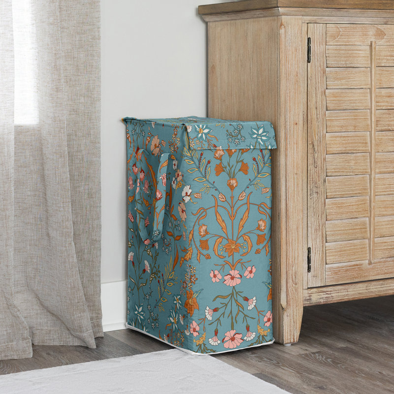 Panier à linge pliable Boho Floral Wildflower