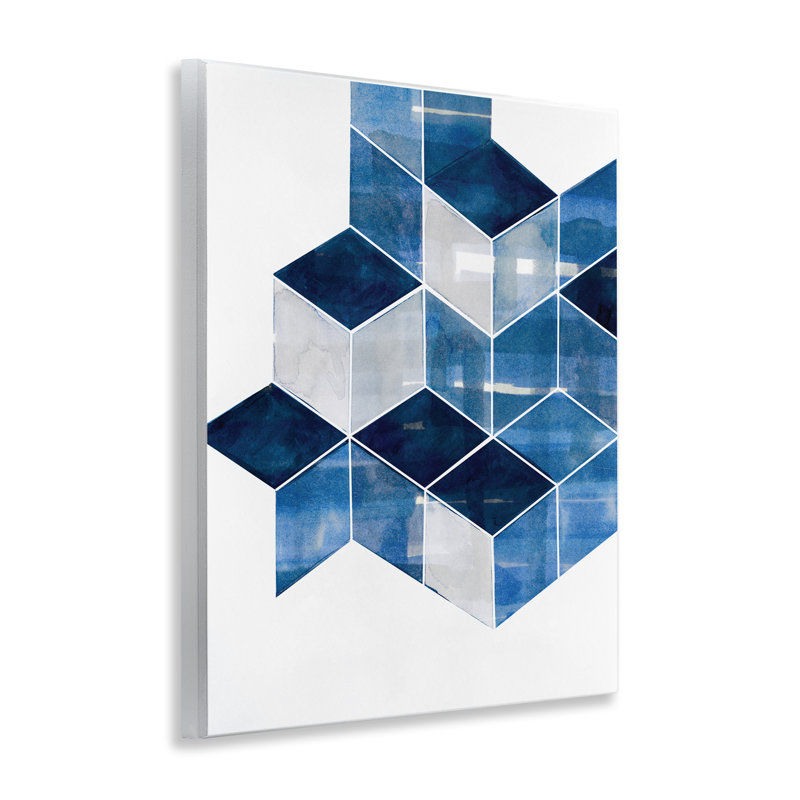 «Stacked Geometric Cubes» par Steller Design Studio