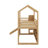 Twin Size  House Loft Bed With Shelves And Light-120034832