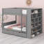 Bunk Bed With 2 Drawers And Shelves-1755113220-1755113219