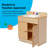 Preschool with Kitchen Accessories