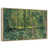 Floating Frame Natural Wood