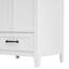Ensemble de meuble-lavabo simple 24 po avec plateau en bois massif Teashia