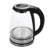 Lumme Glass Kettle 1.8Lt Led Lighting, 360 Swivel Base,-106923716