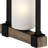 Licette 1-Light Indoor Walnut Hanging Mini Pendant with Etched White Cased Glass Cylinder Shade