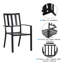 Stacking Patio Dining Armchair