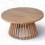 Table basse de patio en bois d'acacia