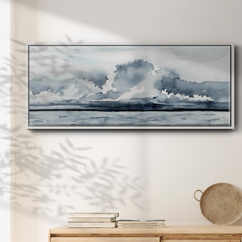 «Passing Rain Storm II», toile encadrée, H 20 po x l 50 po
