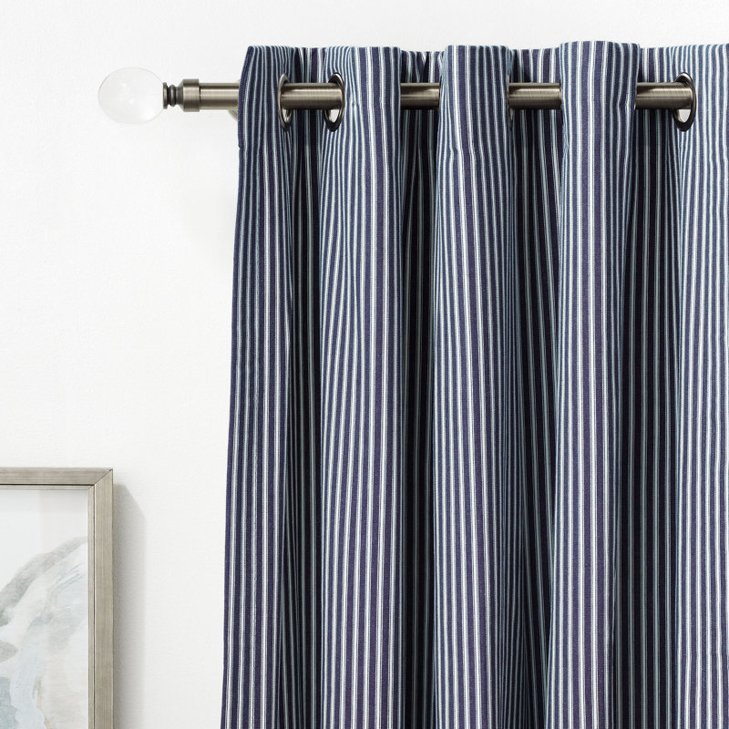 Halprin Room Darkening Curtain, 48" W x 96" L