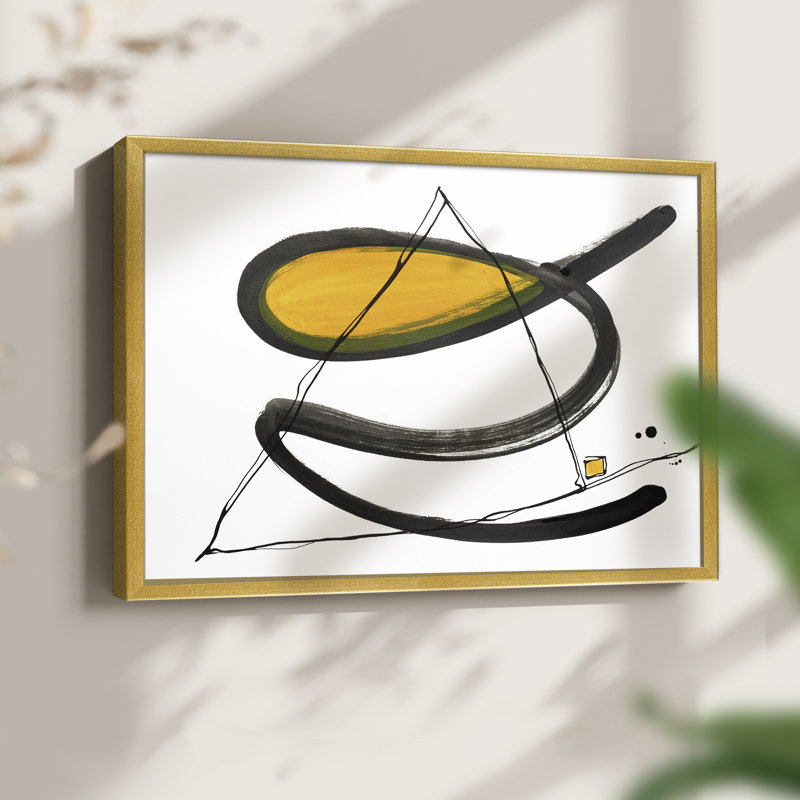 Think About It V -Framed Print - Restickable
