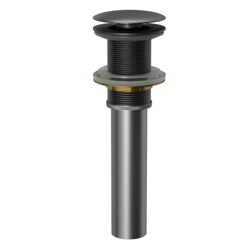 Karran PU25 Pop-Up Vanity Bowl Drain, Satin Black