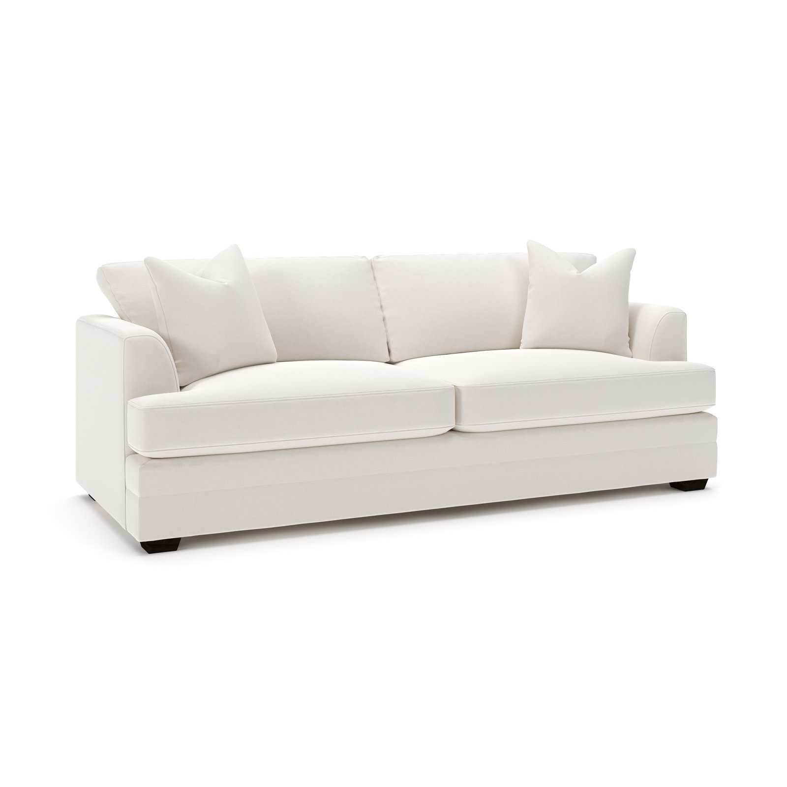 Edan 92'' Sleeper Sofa, Lena Off White Performance Linen Blend