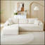 Canapé-lit rembourré de style minimaliste moderne pour salon, chambre à coucher, salon, 2 pièces-1525774170-1525774171