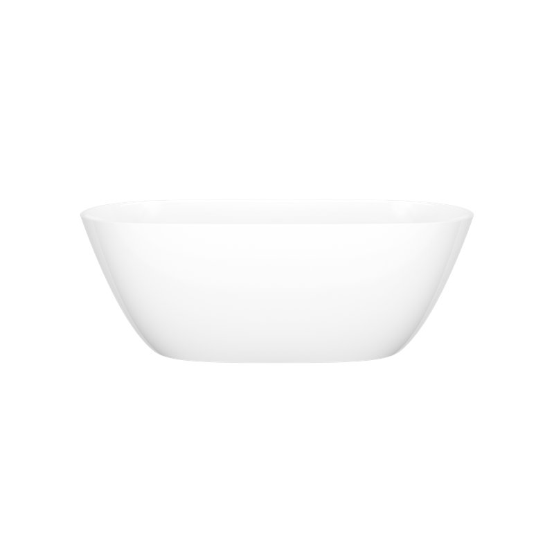 Lussari 60" x 28" Freestanding Soaking Bathtub, White