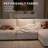 4 Piece 110.5" Upholstered Modular Sectional Sofa with Storage-126556119-126556120