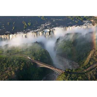 Victoria Falls by Photoromano - Wrapped Canvas Print