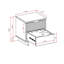Table de chevet 18 po Granville-1643434290