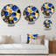 Horloge murale en métal-93381264