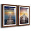 Caribbean Dusk - ensemble de 2 reproductions de photos-1802012106-1802012107-1802012100