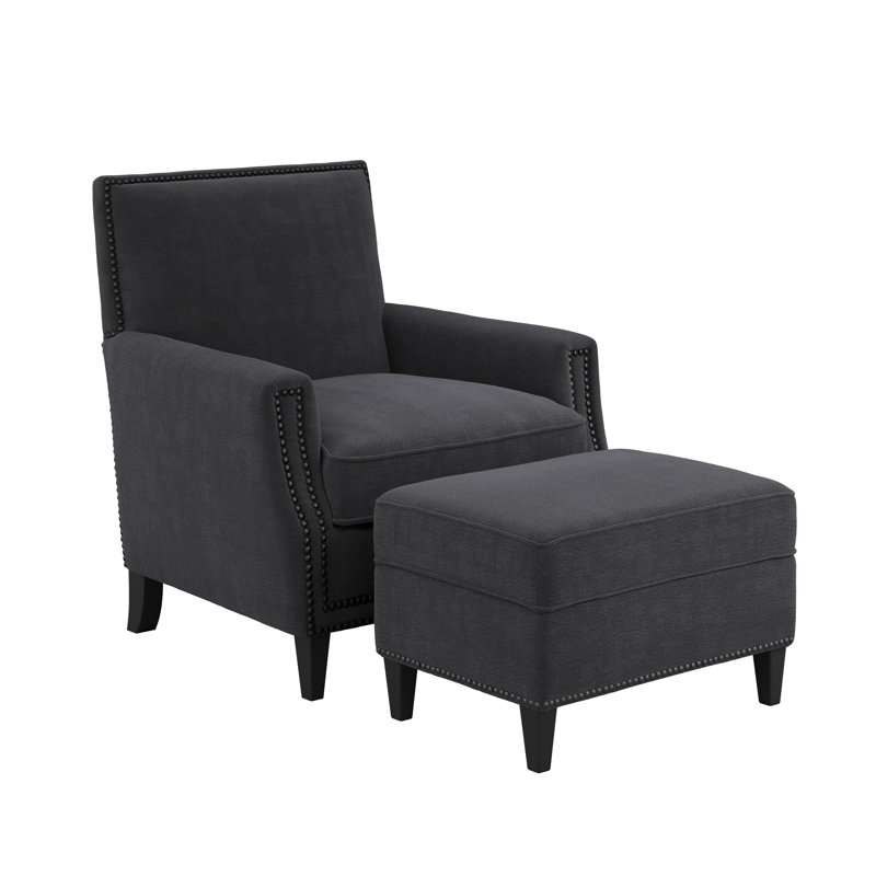 Falone 57cm Wide Square Solid Colour Footstool