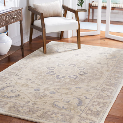 Raeto Hand Tufted Wool And Cotton With Latex Southwestern Rug
