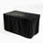 Morden Steel Fire Pit Table With Marble Tile Tabletop, Glass Wind Guard And Lid