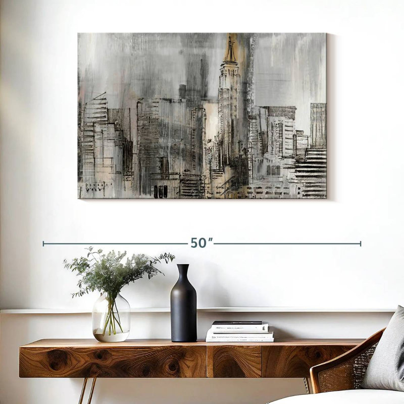 Détail du crépuscule Avery Empire, H 26 po x l 39 po