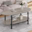 Table basse ovale unique de 47,2 po-1708548996