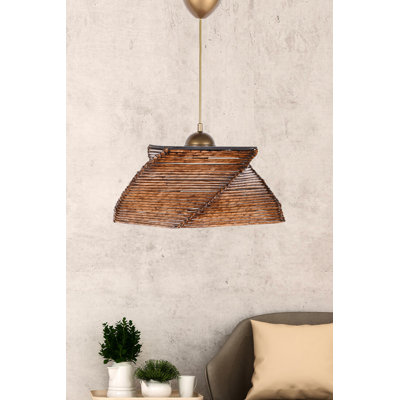 Luminaire suspendu géométrique 1 lumière Rebond