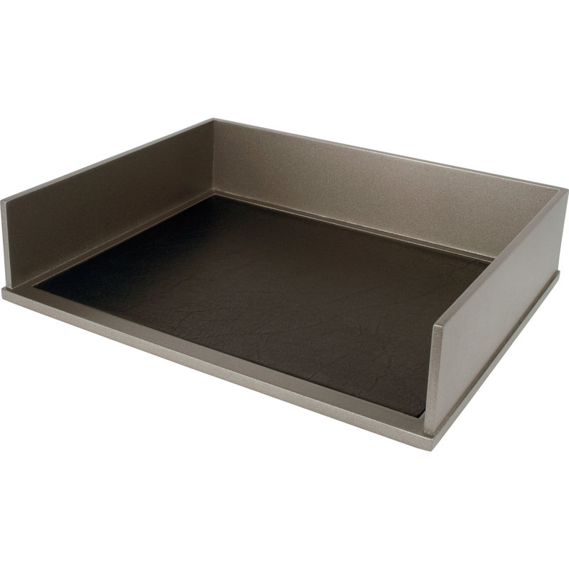 Rangement de papier empilable Andrea, Argent classique