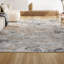 Tapis beige / ivoire à motif marbré Bille-1689762570