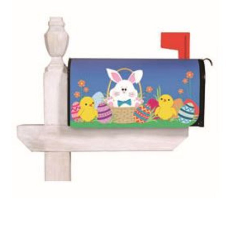 Housse pour boîte aux lettres pâques lapin