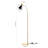 Lorenz 60'' Brass Task Floor Lamp