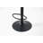 Adjustable Height Counter Stool with Metal Frame
