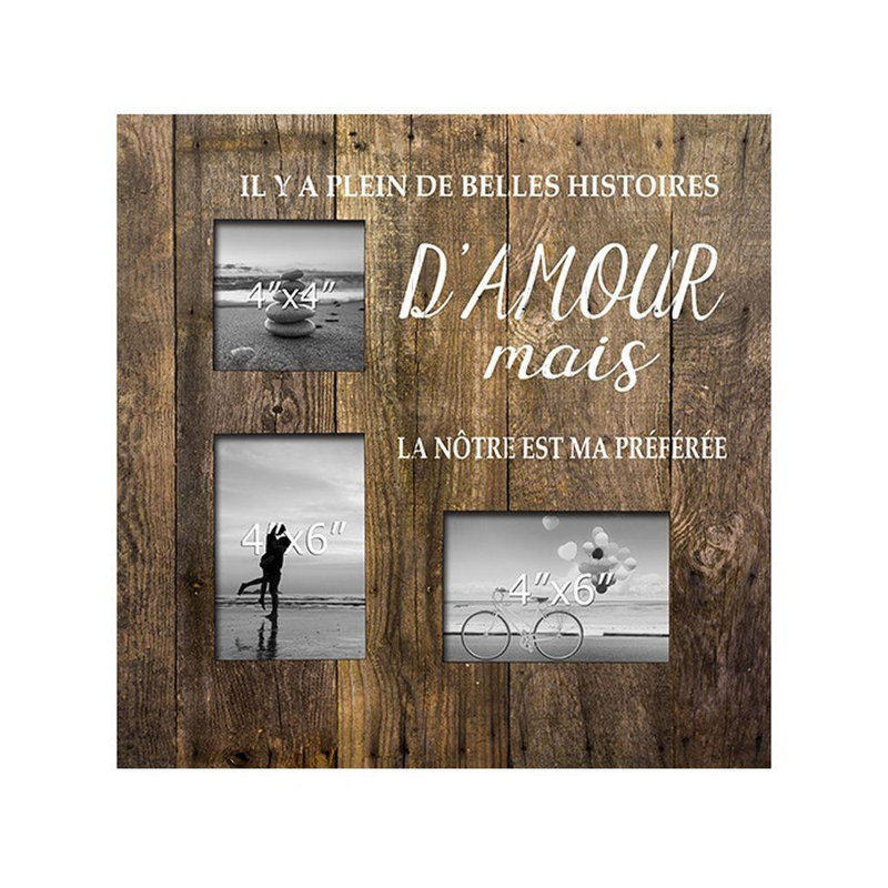Cadre photo d’amour la notre de ma préfèree Makeda