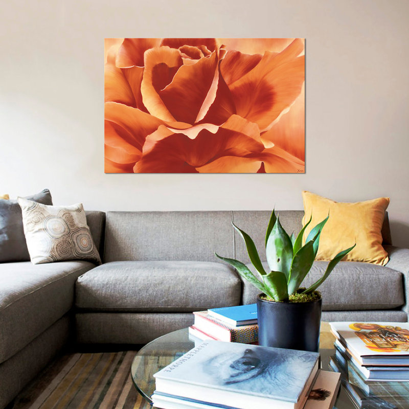 «Full in Bloom II» par Yvonne Poelstra-Holzhaus, impression sur toile tendue, H 26 po x l 40 po x P 1,5 po, Toile tendue