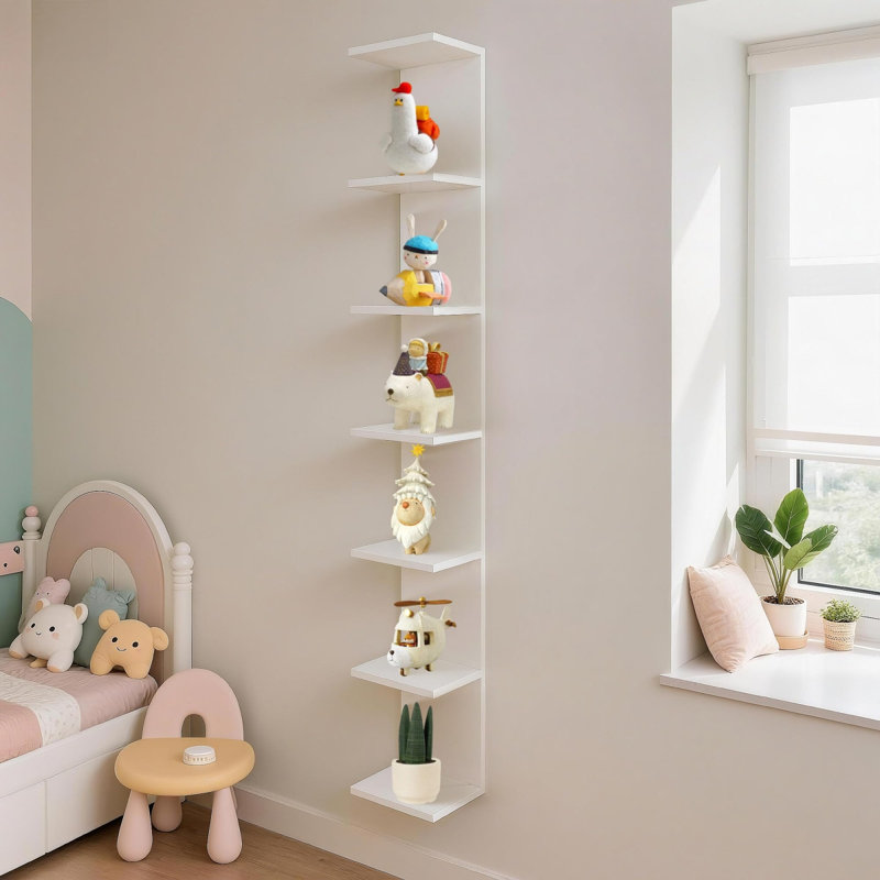 Wood Wall Organizer, White