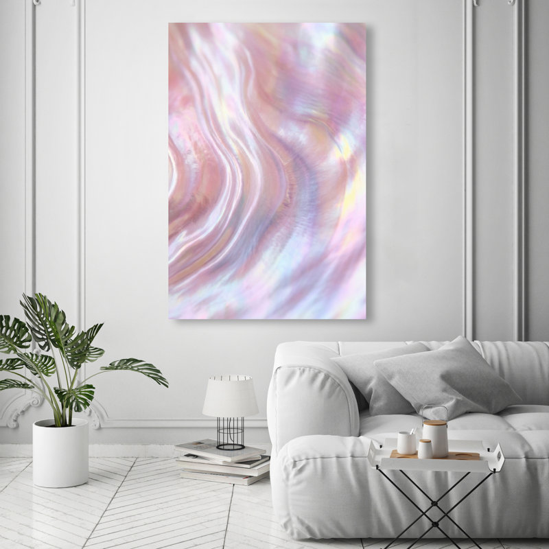Iridescent Wave Print by Oliver Gal, 15"H x 10"W, Gallery Wrapped
