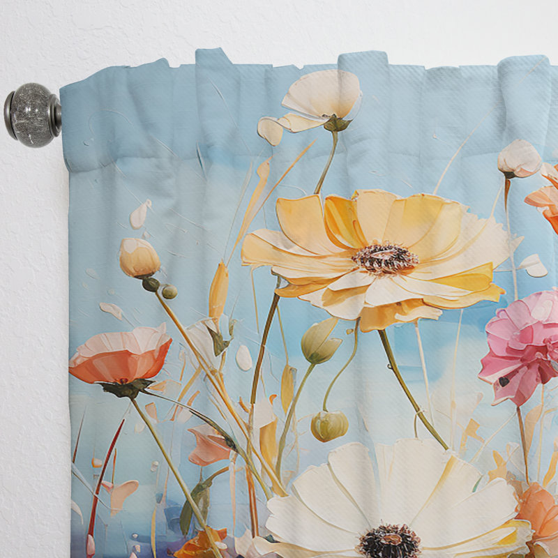 Rideau obscurcissant Kiheem - Meadow - 1 panneau, L 52 po x L 108 po
