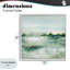 Giclée lointaine encadrée, design par Carol Robinson-727761086-727761075